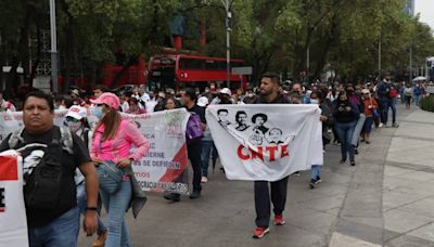 Marcha CNTE en CDMX: estas son las calles cerradas y alternativas viales, hoy 28 de mayo