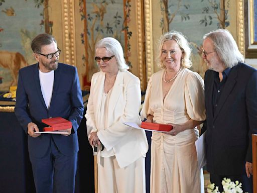 ABBA get a prestigious Swedish knighthood for their pop career that started at Eurovision