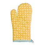 《KELA》Svea烘焙隔熱手套(菱紋黃) | 防燙手套 烘焙耐熱手套