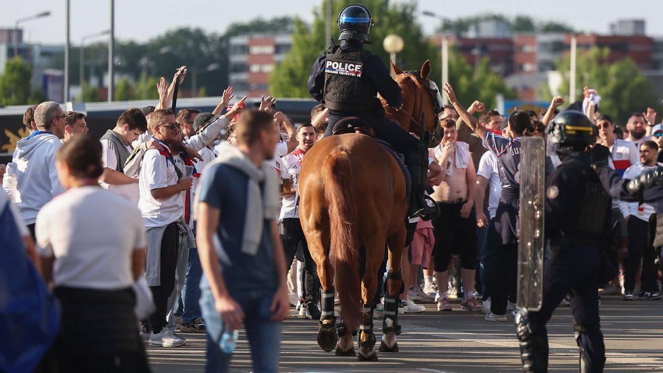 Macron condemns violence before PSG-Lyon final