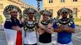 JO 2024: "On est devenus des ultras égyptiens", ces fans français ambiancent Paris avec leurs costumes de pharaons
