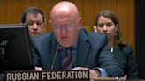 Russia's UN representative claims wake being held in Hroza when missile strike killed 52 civilians was for "high-ranking nationalist"