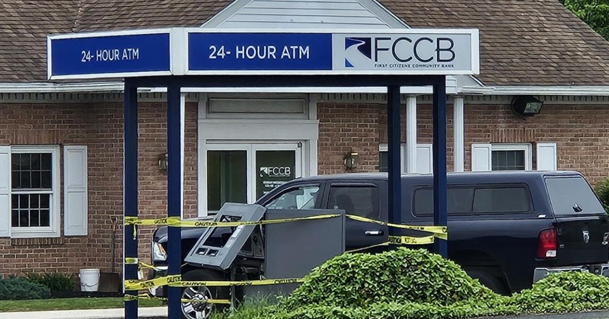 Thieves break into ATM at northern Berks bank