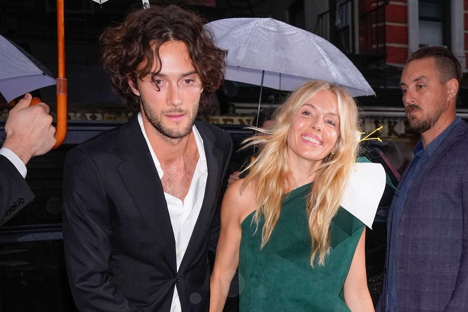 Sienna Miller and Oli Green Have Rare Date Night Out at Anna Wintour's Pre-Met Gala Dinner