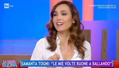 Caterina Balivo apre a Ballando con le stelle: “Parteciperei con una donna”