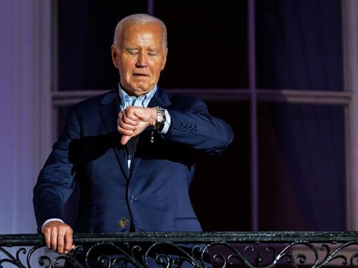 Biden didn't show up for an early evening meeting with the German chancellor because he had to go to bed: report