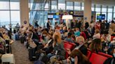 The summer of air travel chaos continued with almost 900 flights cancelled and 6,500 delayed on Sunday