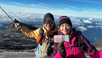 季芹爬沙巴神山高山症發作 ! 放棄世界之巔鋼索鐵路「長索」不想逞能生危險 !