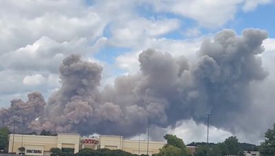 Fire at Georgia chemical plant prompts evacuations and road closures