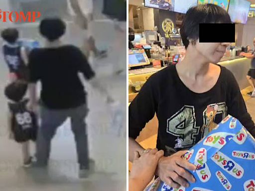 Woman tries to escape after tripping young boy at United Square 'for no reason'