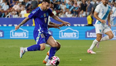 Messi, Martinez give Argentina 4-1 win over Guatemala in pre-Copa friendly