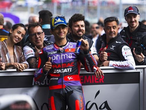 Jorge Martín firma una pole de récord en Le Mans ante Bagnaia