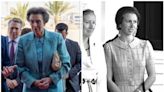 Princess Anne wears a dress she’s had for 46 years – and pays sartorial tribute to the late Queen