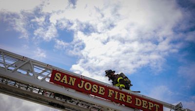 SJFD extinguishes 45-acre blaze near Communications Hill