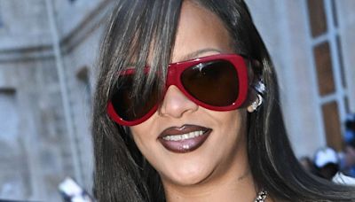 Rihanna looks straight out of 'St Trinian's' with this iconic back-to-school hairstyle