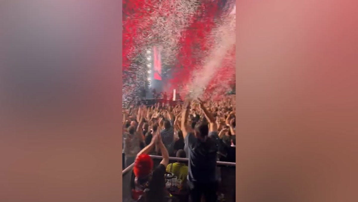 The Killers pause gig to show England Euros win... before belting out ‘Mr Brightside’