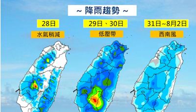 颱風走了、下雨繼續！東部防局部大雨 各地高溫回升上看34度
