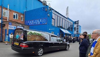 Andrew Jenkins makes poignant final journey to Brunton Park