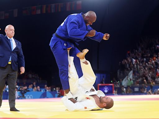 2024 Paris Olympics: Georgia judoka Guram Tushishvili suspended from competition after misconduct in loss to France's Teddy Riner