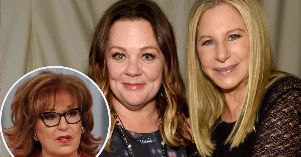 'The View's Joy Behar Offers Bold Take on Barbra Streisand's Ozempic Comment to Melissa McCarthy