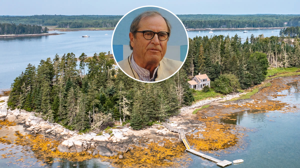 A Famed Travel Writer Lists His Remote Island Retreat in Maine for $1.3 Million