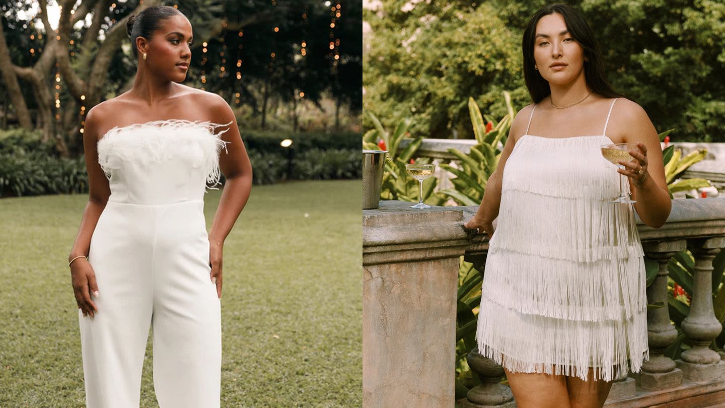 These Bridal After-Party Dresses Pair Best With a Diamond Ring