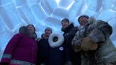 Trudeau helps build igloo and pilots dog sled during historic Nunavut visit