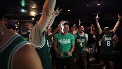 Photos: Celtics fans arrive in downtown Boston for Game 5 of NBA Finals - The Boston Globe