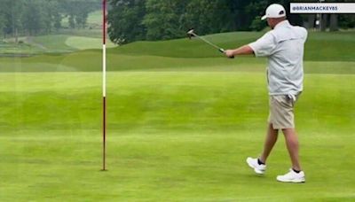 Wayne Golf professional lays 100 straight holes of golf to raise money for veterans