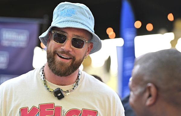 Travis Kelce ranks how happy he is amid relationship with Taylor Swift