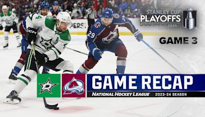 Stars defeat Avalanche in Game 3, take lead in Western 2nd Round | NHL.com