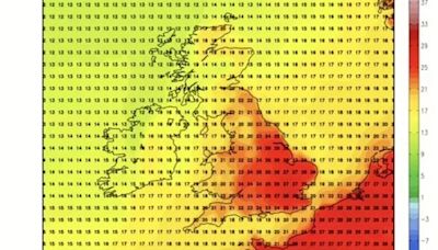 UK weather maps turn red hot as new heatwave to hit in just days - and it'll last a while