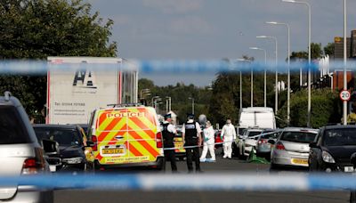 Two children killed in 'ferocious' knife attack, UK police say