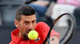 Djokovic "apaga" a Moutet en su estreno en Roma