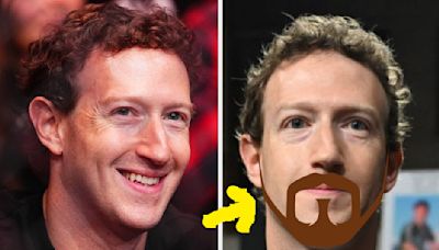 People Are Thirsting Over Mark Zuckerberg's "Fake" Beard And His Silver Chain Swagger