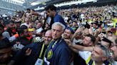 Joining Mourinho mania in Istanbul - flares, hugs, boos, dreams and thousands of Fenerbahce fans