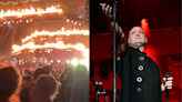 "Too hot to handle": Watch Disturbed accidentally set sprinklers off with pyro at Houston show during performance of, yes, you guessed it, Inside The Fire