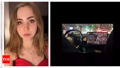 German YouTuber shares 'surreal' experience with self-driving Tesla; Elon Musk responds - Times of India