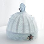 新生嬰兒兒帽子夏季薄款透氣0-3個月純棉網紅初生胎帽1夏天護鹵門