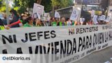 El movimiento por la vivienda se manifiesta en Madrid frente a "los premios inmobiliarios de la vergüenza"