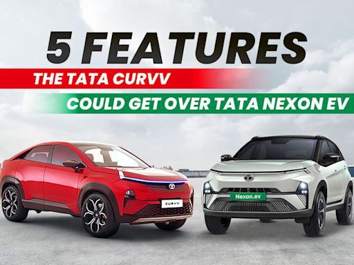 Tata Curvv SUV-coupe Could Get These 5 Features Over The Tata Nexon EV - Panoramic Sunroof, ADAS, Powered Driver’s Seat...
