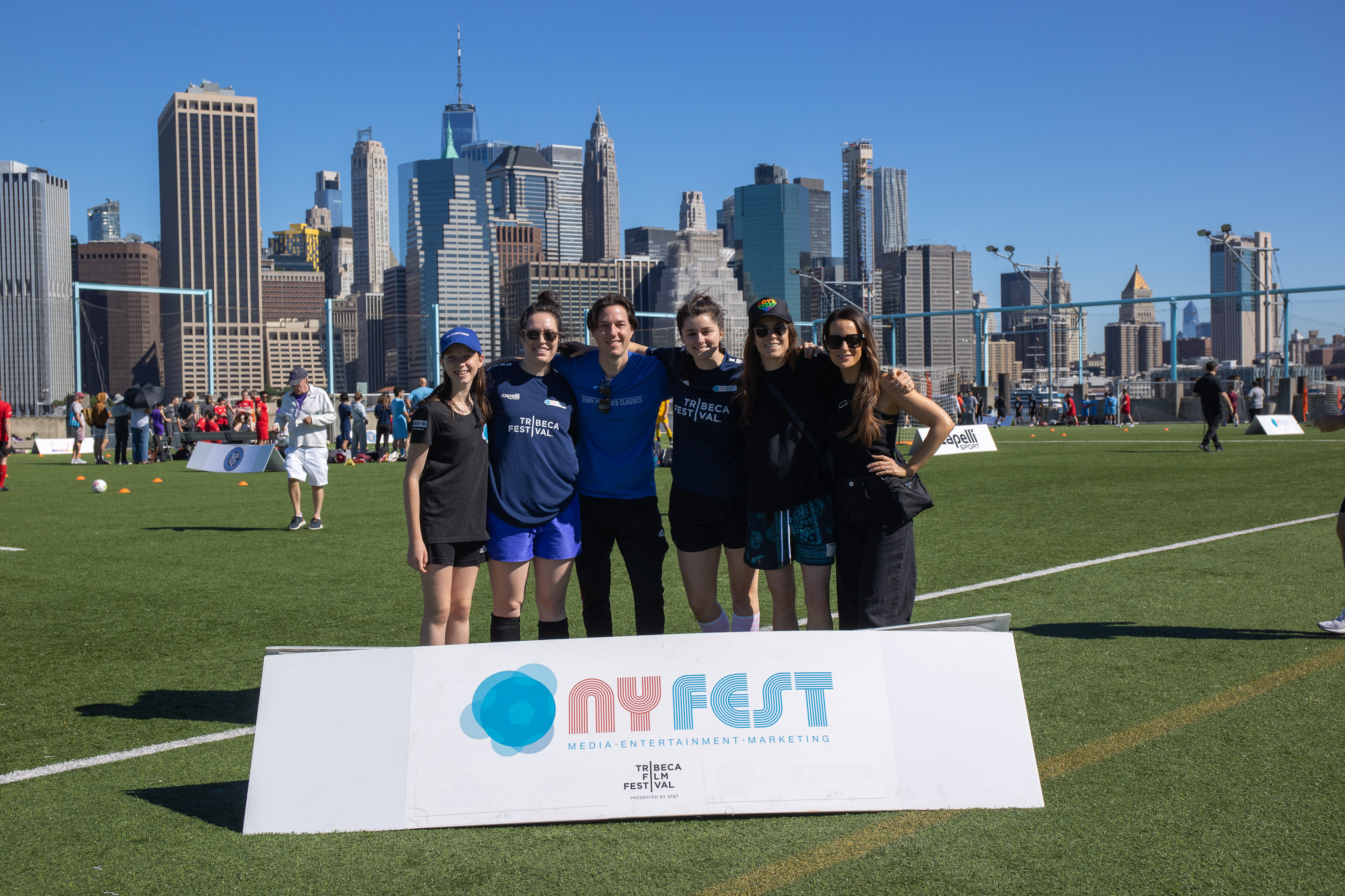 Sony Pictures Classics, FilmNation Execs Among Dozens of Industry Figures Who Showed Off Soccer Skills at Tribeca Festival’s Charity...