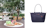 Longchamp took over Stella Seaside Lounge for a Sunset Beach Glamping party