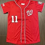 [全新正品] MLB 美國職棒大聯盟 華盛頓國民隊 Ryan Zimmerman 球衣 Majestic 青年版 XL