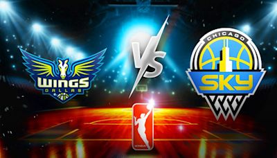 Wings vs Sky WNBA prediction, odds, pick