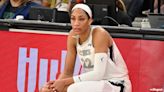 A'ja Wilson has historic WNBA night with a bloody nose