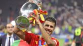 Manchester City star Rodri charged by UEFA over 'deeply offensive' Gibraltar chant after Spain's Euros win