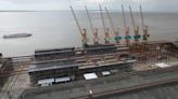 Escadinha do Cais do Porto recebe obras de restauração em Belém