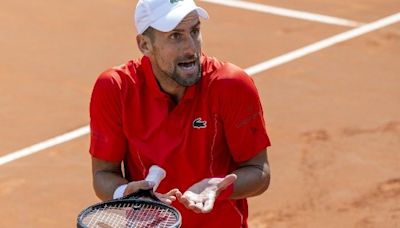 Djokovic va a París con las manos vacías
