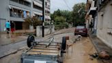 Flooded homes, streets as another storm hits battered central Greece